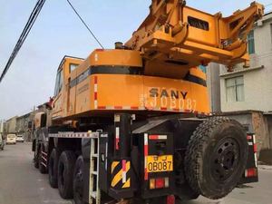 Grue mobile d'occasion Sany 50 tonnes, modèle 2023, hauteur de levage 60m, moteur et boîte de vitesses Weichai, faible consommation de carburant, haute efficacité - Product Image 3