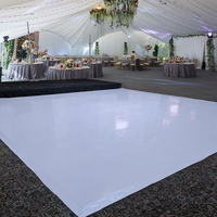 Tapis moderne blanc miroir 0.6mm et 1.3mm d'épaisseur Tapis pour salle de mariage Tapis de marche Rouleaux pour hôtel de mariage