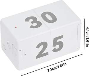 Jam Alarm Digital kubus Rubik berputar <span class=keywords><strong>2025</strong></span>, Jam Alarm <span class=keywords><strong>timer</strong></span> dapur untuk memasak, kamar tidur, siswa, sekolah, kantor, manajemen waktu - Product Image 3