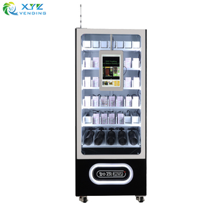 Distributeur automatique compact et économique avec cadre métallique en acier pour hôpitaux et écoles, avec lecteur de codes QR et fonction de livraison de colis. - Product Image 4