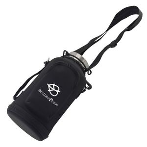 Porte-bouteille d'eau isotherme en néoprène personnalisé, imperméable, pour bouteille d'eau d'un gallon, pochette de transport détachable et réglable - Product Image 4