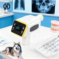 Appareil de radiographie dentaire portable avec caméra numérique et capteur pour le contrôle dentaire des animaux