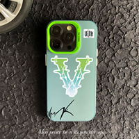 1 Pièce MOQ Coque Téléphone Colorée Vrunk pour iPhone 7 8 12 13 Mini 11 14 15 16 17 Pro Max, Étui de Protection Élégant et Design