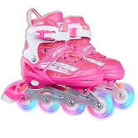 Patins à roulettes en ligne EACHkids pour enfants, réglables, 4 roues, en carbone et alliage, cadre en aluminium, pour garçons et filles