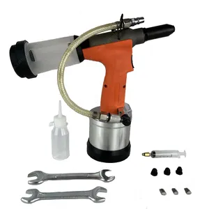 In Stock Hydraulic Power Air Riveter with 5-7kg Pressure 16mm Stroke Aluminium Steel Pop Riveting Tools And Equipment