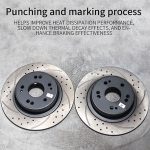 Vente en gros pas de bruit bon frein pièces automobiles disques de frein de voiture rotor de frein automobile pour <span class=keywords><strong>Jaguar</strong></span> XJ-S HE <span class=keywords><strong>XK</strong></span> XK8 XKR X-Type - Product Image 4