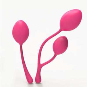 Mainan Seks Dewasa Mewah Vagina Ketat Wanita, Vibrator Seks Bola Koro Mainan Seks Wanita Berat Ganda Bola Kegel Anal - Product Image 3