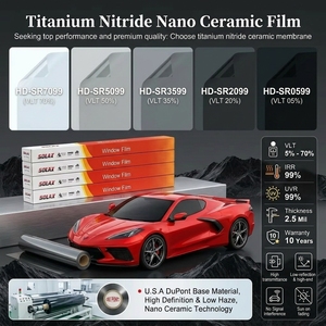 Película de Protección para Vidrios de Auto, Nano Cerámica de Nitruro de Titanio New Vision, Anti-Reflejante y Resistente a la Decoloración - Product Image 6