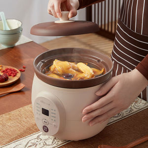 Olla de Cocción Lenta Eléctrica de Cerámica Little Bear, 2-3L, Automática, Multifunción, para Sopa, Papilla, Uso Doméstico - Product Image 5