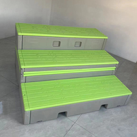 Meubles d'école commerciaux, scène pliante portable, escaliers mobiles, plateforme de scène pour chœur d'étudiants
