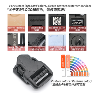 Boucle à dégagement rapide en plastique, 25mm, pour sac à dos tactique, <span class=keywords><strong>ceinture</strong></span>, pièces détachées, prix d'usine - Product Image 4