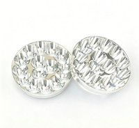 Réflecteur LED en aluminium de qualité industrielle à 15 lumières, usinage CNC, placage sous vide, pour éclairage haute puissance