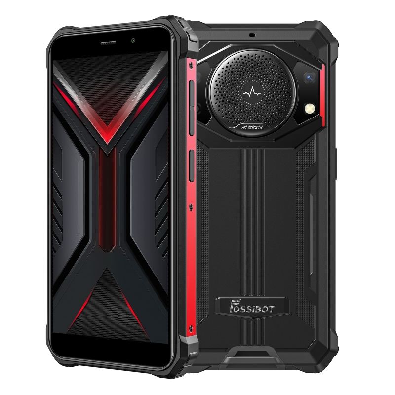 Fossibot F101 Rugged Phone 10600mah Battery, 4gb+64gb, Android 11
