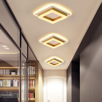 2025 luminaires nordiques modernes Pop carré acrylique lampe plafond décoration de la maison couloir couloir Led plafonnier