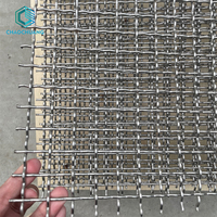 Maille tissée en acier inoxydable 304 316L 10x10 / Maille métallique déployée pour barbecue avec services de pliage/soudage/découpe