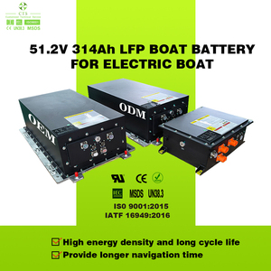 CTS 51.2V 102.4V 307V 314Ah Long Life Cycle IP67 LiFePO4 Electric Marine Propulsion Battery System for Catamaran - Product Image 1