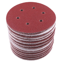 Disque de ponçage adhésif en oxyde d'aluminium de 6 pouces, vente directe usine, abrasif OEM pour polissage automobile, bois et peinture de voiture
