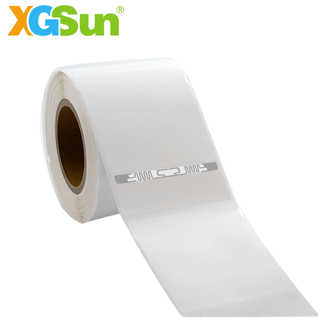 Long Range UHF RFID Adhesive Label Tag for Warehouse Logistics Tracking Inventory Management and Logistics Automation