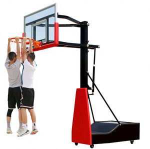 Support de panier de basket portable et réglable en hauteur, sécurisé, pour usage intérieur et extérieur - Product Image 4