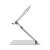 Support ergonomique antidérapant réglable pour tablette et PC, pliable et flexible, pour le bureau, design de bureau ergonomique