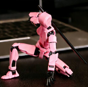 लचीला बहु-रंग रोबोट एक्शन आंकड़े-कस्टम डिस्प्ले और प्ले के लिए चल रहे खिलौने - Product Image 1