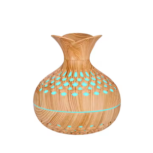 <span class=keywords><strong>Mini</strong></span> umidificatore silenzioso USB Design creativo fiore in venatura del legno macchina per aromaterapia aria colorata per la casa - Product Image 1