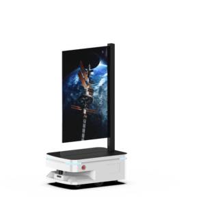 Robot publicitaire interactif Advor 55 pouces OLED pour la promotion en usine et en exposition - Product Image 3