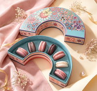 Boîte à gâteau de luxe personnalisée, emballage en papier de qualité alimentaire pour boulangerie, avec impression personnalisée, fabricant
