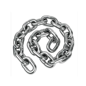 DIN766 ISO4565 Marine Hot Dipped Galvanized Calibrated Anchor Chain Dia.10mm Kayak Dinghy Ship <b>Yacht</b> Boat Hardware Accessories D - Product Image 3