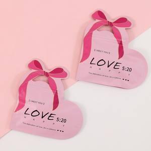 Joli sac cadeau Saint-Valentin auto-adhésif pour mariage, bonbons, snacks, emballage cadeau Qixi, faible MOQ - Product Image 5