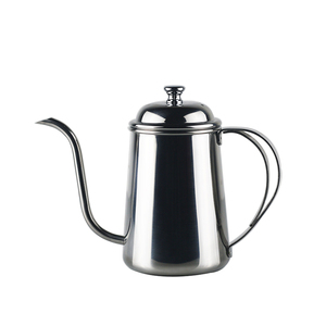 <span class=keywords><strong>Bouilloire</strong></span> à café et thé en acier inoxydable <span class=keywords><strong>de</strong></span> haute qualité au design classique, 650 ml/700 ml, revêtement antiadhésif, <span class=keywords><strong>col</strong></span> <span class=keywords><strong>de</strong></span> <span class=keywords><strong>cygne</strong></span>, bec fin - Product Image 5