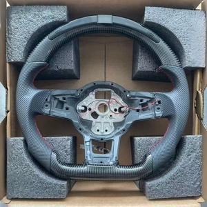 Volant de voiture en fibre de carbone LED à expédition rapide d'usine pour Volkswagen VW <span class=keywords><strong>Golf</strong></span> <span class=keywords><strong>5</strong></span> Mk5 GTI <span class=keywords><strong>R32</strong></span> Passat R GT B30 Jetta GLI MK6 - Product Image 1