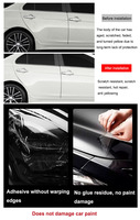 Film de protection de peinture automobile PCU PPF transparent haute clarté, super extensible, haute brillance, 8,5 mil