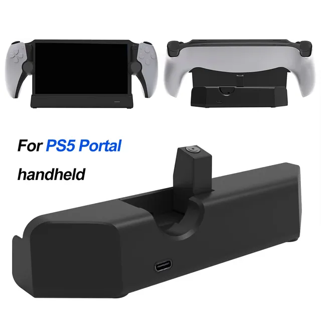 New  Portal Charging Dock Streaming Handheld Type-C Charging Stand with LED Indicator Charger Station For Playstation Portal