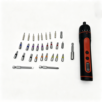 Kit de perceuse-visseuse électrique sans fil rechargeable durable avec embouts pratiques, outil électrique portable pour la maison