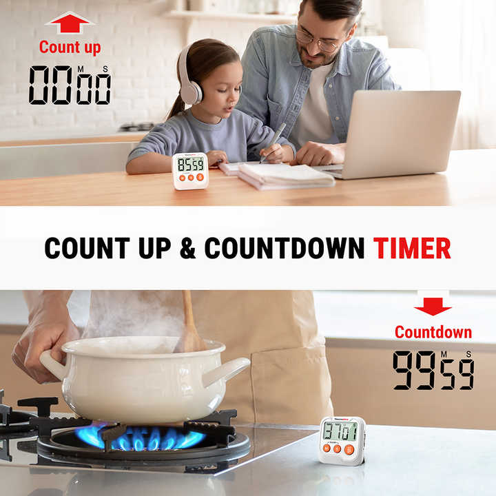Thermopro TM03 Digital Timer - Multifunctional & Sustainable