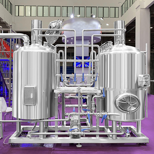 Sistema de Elaboración de Cerveza Artesanal de Acero Inoxidable de 20bbl 2000L, Equipo de Cervecería Comercial, Sistema Completo para Cervecería Artesanal y Restaurante - Product Image 4