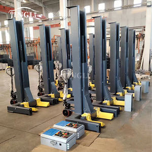 CE 인증 헤비 듀티 싱글 포스트 유압 자동차 리프트 버스/트럭 리프트 전기 운전 모드 4 포스트 디자인 유압 리프트 - Product Image 4