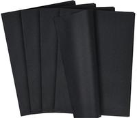 Papier copie écologique recyclé 17 g/m² 50x75 cm couleur noire compatible jet d'encre recyclable impression UV promotion emballage cadeau