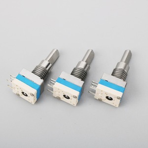 High Quality 8mm Single <strong>Switch</strong> Waterproof Rotary <strong>Potentiometer</strong> Customizable - Product Image 3
