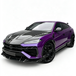 Kit aérodynamique en fibre de carbone sèche style LD pour <span class=keywords><strong>Lamborghini</strong></span> Urus SE : lèvre avant, diffuseur arrière, spoiler de capot - Product Image 1
