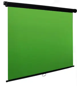 벽 마운트 당겨 녹색 화면 스튜디오 배경 배경 축소 180x180cm