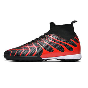 Zapatos <span class=keywords><strong>de</strong></span> fútbol High Mid Top Lace Soccer Futsal Shoes <span class=keywords><strong>Botas</strong></span> <span class=keywords><strong>de</strong></span> fútbol FG HG TF Mesh Upper Winter Team Sports Hombres Mujeres - Product Image 5