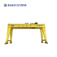 Grue portique à double poutre de 20 tonnes, modèle MG, robuste, pour chantier de béton préfabriqué