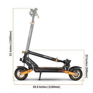 สกู๊ตเตอร์ไฟฟ้า EU Stock KuKirin 48V 20Ah ระยะทางไกล 80 กม. กำลังไฟ 1000W ความเร็วสูงสุด 55 กม./ชม. เบาะนั่งถอดได้ KuKirin Kukiri - Product Image 3