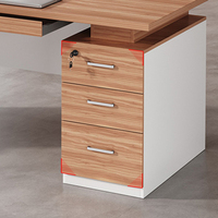 Vente en gros de bureau en bois industriel moderne Bureau poste de travail pour écrire Table d'ordinateur avec chaise pour le bureau