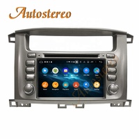 Carplay Android 10 128GB para TOYOTA Land Cruiser LC100 2003-2007 reproductor de DVD del coche reproductor Multimedia GPS de navegación Radio unidad de cabeza