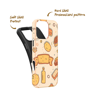 Coque de téléphone personnalisable antichoc en TPU+PC 3D vierge pour sublimation, impression par transfert thermique, ajustement parfait pour toutes les marques de téléphones - Product Image 6