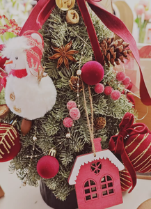 Boules de Noël en velours rouge argenté, brillant mat, brillant, en vrac, pour <span class=keywords><strong>arbre</strong></span> de Noël, décoration de <span class=keywords><strong>mariage</strong></span>, fête de vacances, décoration de Noël - Product Image 3