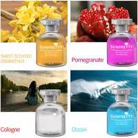 Bouteilles de parfum à prix d'usine Rose 65ml, diffuseur de parfum liquide pour voiture 65ml
